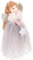 Luxshiny Christmas Tree Toppers Angel Treetop Figurine Fairy Treetop Pendant for Tree Decorations, Tree Ornaments and Home Decor