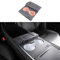 Arcoche USB Hub Docking Station para Tesla Model 3 Model Y 2021-2023, Carga Rápida de 45W con Sensor Inteligente de Luz LED, Estación de Acoplamiento para Accesorios Tesla (Color Original del Coche)