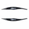 Böse Scheinwerfer Augenbrauen Augenlid Winkel Augenlider Abdeckung Trim, Für BMW E90 Limousine E91 Touring 2005-2011 Tuning Bodykit Auto Zubehör (Farbe: Carbon Look)