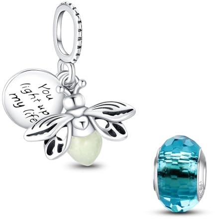 HappyStar beads charms,passt Charms Armbänder Halskette Europäischen Schmuck ,Bead Charms für Damen,925 Sterling Silber Dangle Anhänger