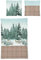 Irisette Feinbiber Bettwäsche Feel 135x200 cm Karo Bäume Rehe Winter 8537-80