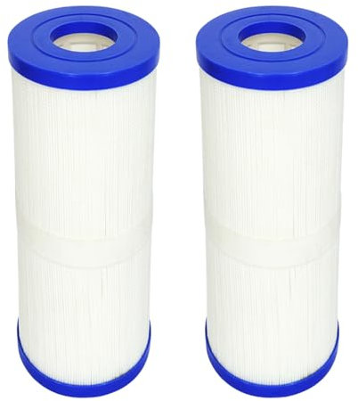 Ynzeyx Filtro Spa per vasche idromassaggio, 2Pcs Sostituzione Cartuccia Filtro Compatibile con Pleatco PRB25-IN, Unicel C-4326, Filbur FC-2375, 25 Sq. Ft Cartuccia Filtro per Spa