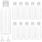 Trukafie Flacon Voyage, 10 Pièces Contenant Voyage 100ml Flacon Vide Avion pour Shampooings Revitalisants Lotions Gel Douche