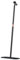 Luwecf Pied de Micro sur Pied avec Clip pour Studio et Réunion, Barre Droite