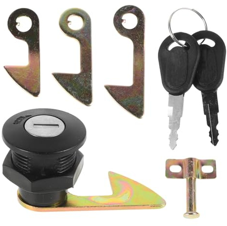 Generico Serratura Design Compatto Installazione Semplice e Lega di Zinco per Bauletto Posteriore Moto Elettrica Scooter Elettrici e Atv