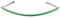 Perry Equestrian No.542 Rubber Coated Stable & Stall Chain Green