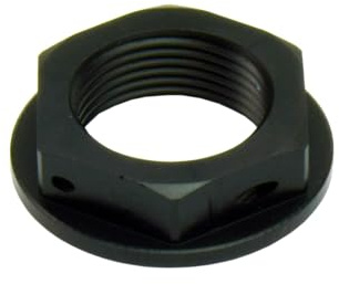SCAR Steuerkopfmutter kompatibel mit KAWASAKI KX KXX KX-F KLX-R 125 250 450 04-26 - Schwarz