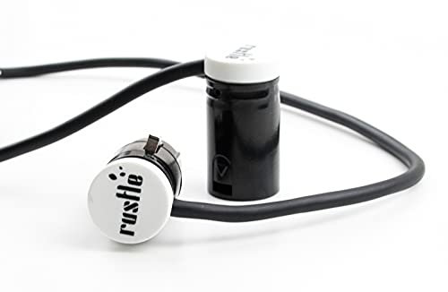 Rustle Low Profile XLR Male to Female 3 Pin Microphone Cable For Field Recording (100, White)
