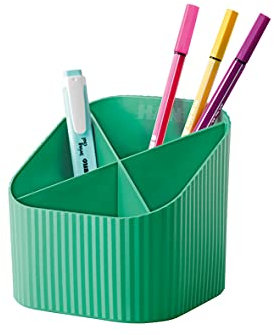 HAN Schreibtischköcher Re-X-LOOP - say yes to 100% recycled, modernes, junges Design für alle Schreibtischutensilien, grün, 17238-905