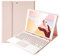 Lively Life Bluetooth Keyboard Case with Touchpad for iPad 10.2 9th 2021/8th 2020/7th Generation 2019, iPad Air 3 2019, iPad Pro 10.5 2017, Built-in Pen Holder, Detachable Wireless Keyboard - Pink