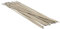 iTools Electrodes Acier Fonte Inox Ø 2.5 x 350 mm 240 Baguettes enrobées ITOOLS Soudure à l'arc