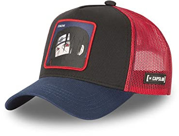 Capslab Itachi Naruto Shippuden Black Blue Trucker Cap - One-Size