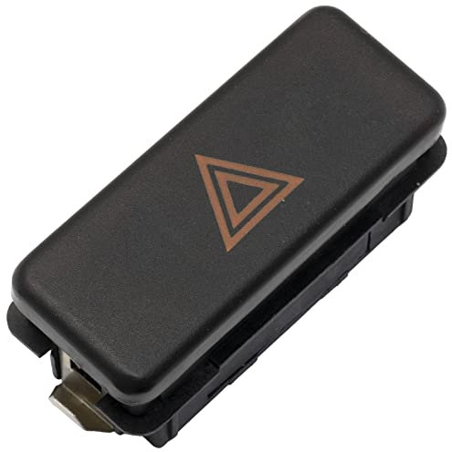 AERZETIX - C65392 - Interruttore di segnale di pericolo luce di emergenza - numero di connessioni: 4 pin - compatibile con 61311374220, 61311390752, 61311390751 - in plastica