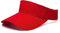 Hileyu Sonnenblende Hut Einstellbare Baseballkappe Lange Schirmmütze Dickeres Schweißband Sonnenblenden Für Frauen Männer Golf Angeln Tennis Laufen Radfahren Outdoor Sport (Rot)