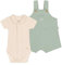 Petit Bateau A09mp Salopette, Erbiere, 0 Mesi Unisex-Bimbi