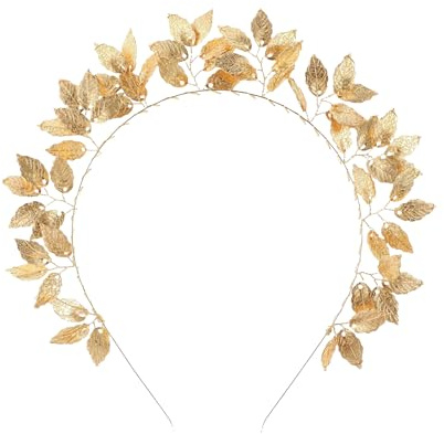 Goldblatt-Blätter-Stirnband, Modisches Goldblatt-Stirnband, Römisches Blattkronen-Goldblatt-Stirnband, Mädchen Griechisches Goldblatt-Stirnband, Braut-Stirnband Geeignet Für Hochzeit, Modenschau