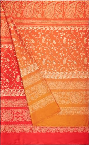 Bassetti Brenta Foulard aus 100% Baumwolle in der Farbe Mandarine O1, Maße: 270x270 cm - 9328375