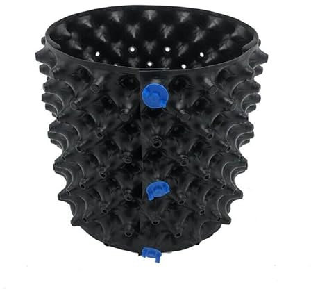 Club_49 AIR Pot de 8 Pots de Fleurs Respirants - Parois profilées - Croissance des Racines - 7 l (8)