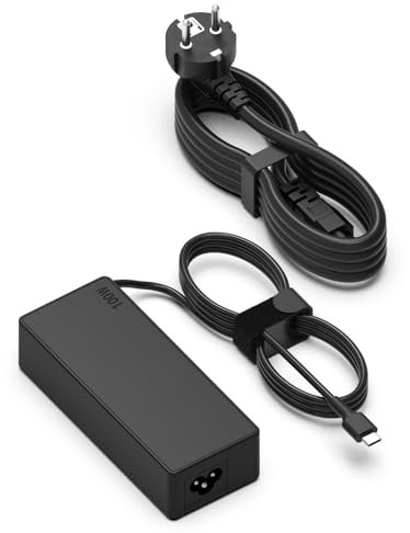Haiyistar 100W USB-C Chargeur 90W USB C Chargeur pour Macbook Pro/Air,Lenovo Thinkpad/Yoga,iPad Pro, Dell, HP, ASUS,Huawei,Acer,Ordinateur Portable Type c Adaptateur