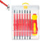 7 in 1 Insulated Screwdriver Sets Screw Drivers Sets Screwdriver Sets in Case Hand Tools Screw Driver Set Insulated Screwdriver Sets Ssmall Screwdriver Set Flat Head Screwdrivers Tools for Men