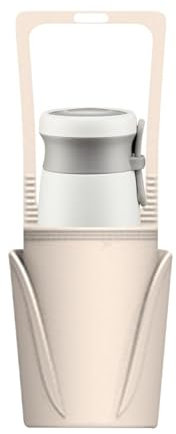 Portavasos de silicona para cochecito | Soporte para teléfono de gran capacidad resistente al agua,Accesorio para portavasos para cochecito, organizador portátil para cochecito para acampar,