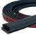 Schwarz Türdichtung Dichtungsband Selbstklebend, 10mm*6mm Türrahmen Dichtung Flexibel, Dichtungsstreifen Dichtungsgummi,Wasserdicht Türdichtungen Gummidichtung Abdichtungsband 10M