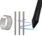 3X Alliage Pointes de Remplacement pour One by Wacom/Bamboo/Intuos/Intuos 5&4&3/Intuos Pro(PTH-451/651/851)/Cintip/Cintip Companion 1&2&Hybrid/Cintip 13H, Para CTE-,MTE-,CTL-,CTH- Tablette Graphique