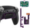 eXtremeRate RISE Plus MAX Tasti Aggiuntivi Clicky Trigger Stop per ps5 Controller BDM-030/040/050,Palette Posteriori Back Button Remap Kit per ps5 Joystick-Senza Controller-Nero