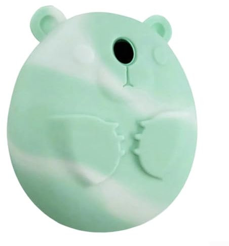 Ästhetische Silikonhülle speziell für Tamagotchi Pix mit praktischer Handschlaufe (grün)