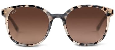 Kapten & Son Sonnenbrille Nairobi Sand Tortoise Brown | Sonnenbrille Damen & Herren Braun mit Sonnen- und UV-Schutz | Stylische, runde Gläserform | Unisex Sunglasses