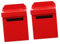 ERINGOGO 2pcs Mini Mailbox Model for Dollhouse Decorative Toy Mailbox for Boys and Girls Inspires Creativity Smooth Finish Lightweight Design for Imaginative Play and Educational Use