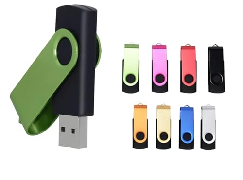 USB Flash Drive 16GB to 128GB – USB 2.0 Memory Stick for Data Storage – Random Color Pen Drive – Plug & Play Thumb Drive for PC, Laptop, Car, TV, Mac – Portable USB Stick (3 Pack random, 16, GB)