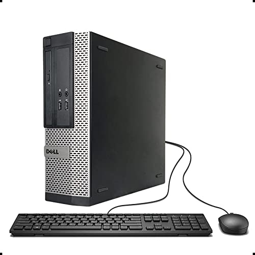 Dell OptiPlex 3020 SFF Desktop Computer PC, Intel Core i5-4570, 8GB RAM, 500GB HDD, WiFi, Bluetooth, US QWERTY Keyboard, Windows 11 Pro (Renewed)
