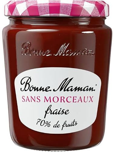 BONNE MAMAN Confiture de fraise sans morceaux 310 g