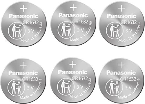 Pack of 6 Battery CR1632 3V 3 Volt Lithium Coin Size Battery