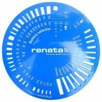 Watch Battery Size Measure Gauge Chart for Watches Repair Replace Tool - MB01
