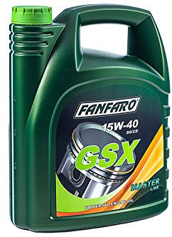 FANFARO Motoröl Gsx 15W-40 Master Line Motor Engine Oil Ff6401-5 5L