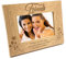 Friends Are Like Stars Wooden Photo Frame Gift (5 x 7 Inch)