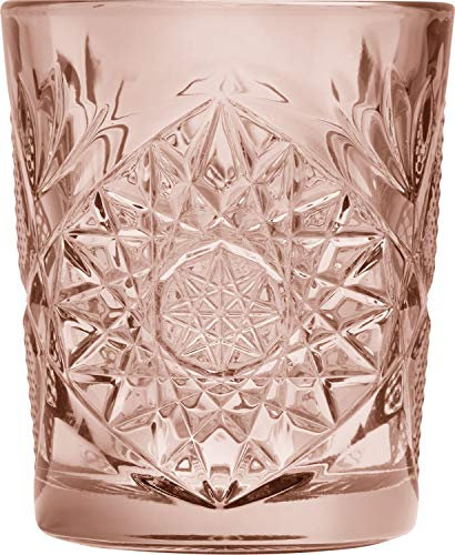 LIBBEY »Hobstar« Trinkglas Inhalt:6 x 0,35 Liter, rose
