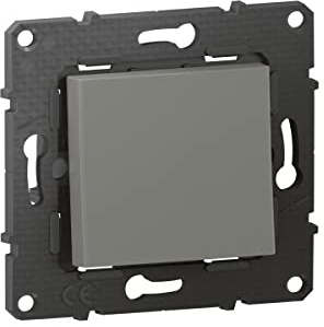 legrand BTAL01CD Schalter oder Wechselschalter Altège 10 A mit Anschluss an automatische Klemmen, Wolke -BTAL01CD, Wolke