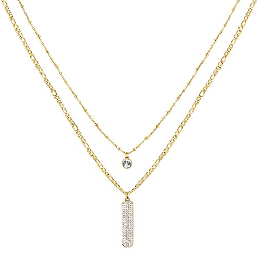 Brosway Collana Donna in Acciaio e Cristalli | Collezione Symphonia - BYM102