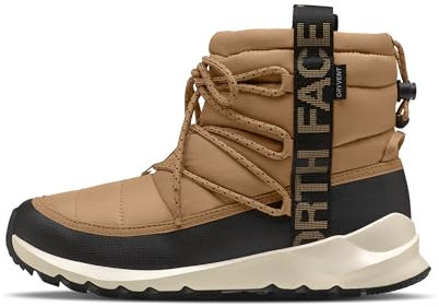 THE NORTH FACE NF0A5LWDKOM1 W THERMOBALL LACE UP WP Donna, ALMOND BUTTER/TNF BLACK EU 38