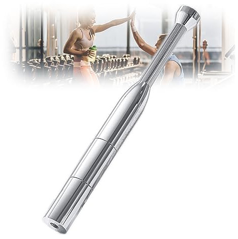 EviKoo Einstellbar Steel Indian Club Bell I Stahl Schwungkeule Training fürs Effektive Ganzkörpertraining Indian Clubbell - 4kg, 6kg, 8kg, 10kg, 12kg, 14kg Gewichte Indische Clubs,6_10KG