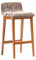 SilteD Wohnmöbel Leder Vintage Barhocker Stühle Metall hoher Barhocker Stuhl (Farbe: 3er-Pack)