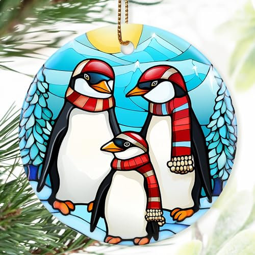 Dodosky Weihnachtsschmuck, Pinguin-Ornament, Weihnachtsdekoration, Erbstück-Andenken, Feiertags-Ornamente 2023, Weihnachtsgeschenkaustausch, Geschenkidee, Weihnachtsbaumschmuck