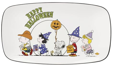 Lenox 896691 Plateau Hors d'Œuvres La Grande Citrouille Halloween