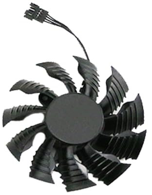 RAKSTORE Ventilador para tarjetas gráficas de 82 mm, compatible con Gigabyte RTX 2070 SUPER RTX 2080 RTX2080SUPER RTX2080Ti GAMING ventilador silencioso (A)