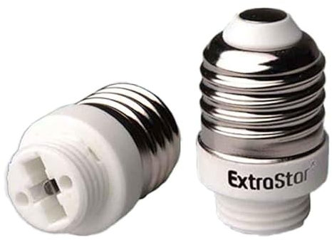 A2ZWORLD 2 Pezzi Adattatore Da E27 A G9, Portalampade, Adattatori e Convertitore