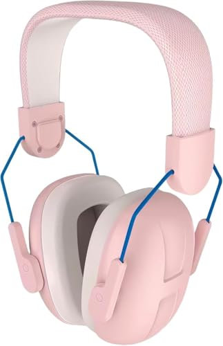 flintronic Lärmschutz Kopfhörer für Kinder, Zusammenklappbarer Ohrenschützer, Bequemer Gehörschutz Empfohlen mit Verstellbarem Kopfbügel, Leichter Ohrenschützer für Konzerte, Feuerwerk – 25 dB SNR