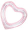 Abaodam Pailletten-Schwimmring aufblasbare Liege Floß Schwimmbad Poolliege Schwimmbecken Liegen schwimmring Kind schwimmringe für Herz-Pool-Schwimmerrohr Schwimmreifen PVC Rose Gold